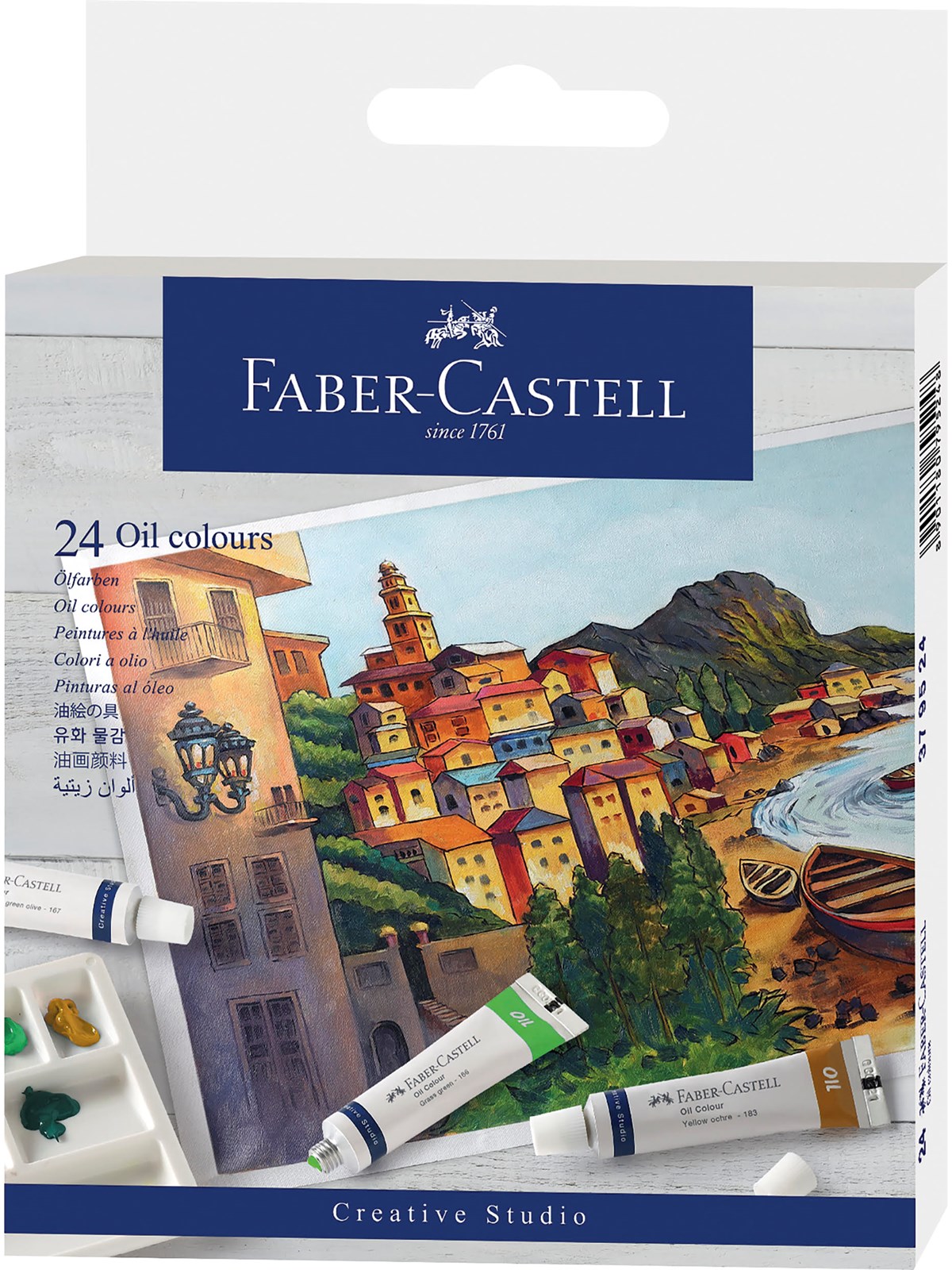 Faber-castell Ölfarbe 24er Kartonetui - Utensilien Zum Schreiben Und Zeichnen - 379524