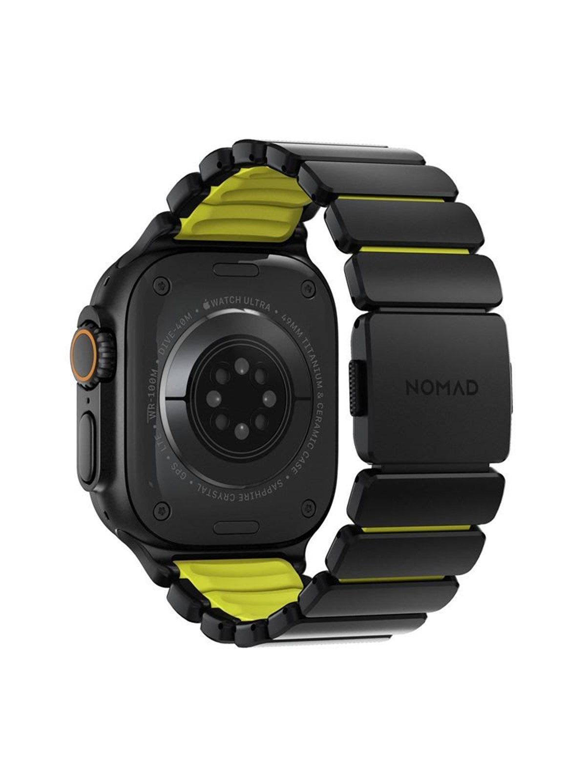 Nomad Stratos Band Black Titanium Volt Fkm AW 45/46/49mm - Smartwatch Accessories - Nm011130858