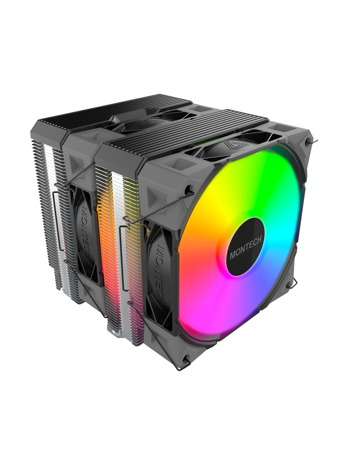 Montech Nx600 - Cpu-luftkühler - Max 34 Dba - Cpu Kuehler - Nx600 Argb (B)