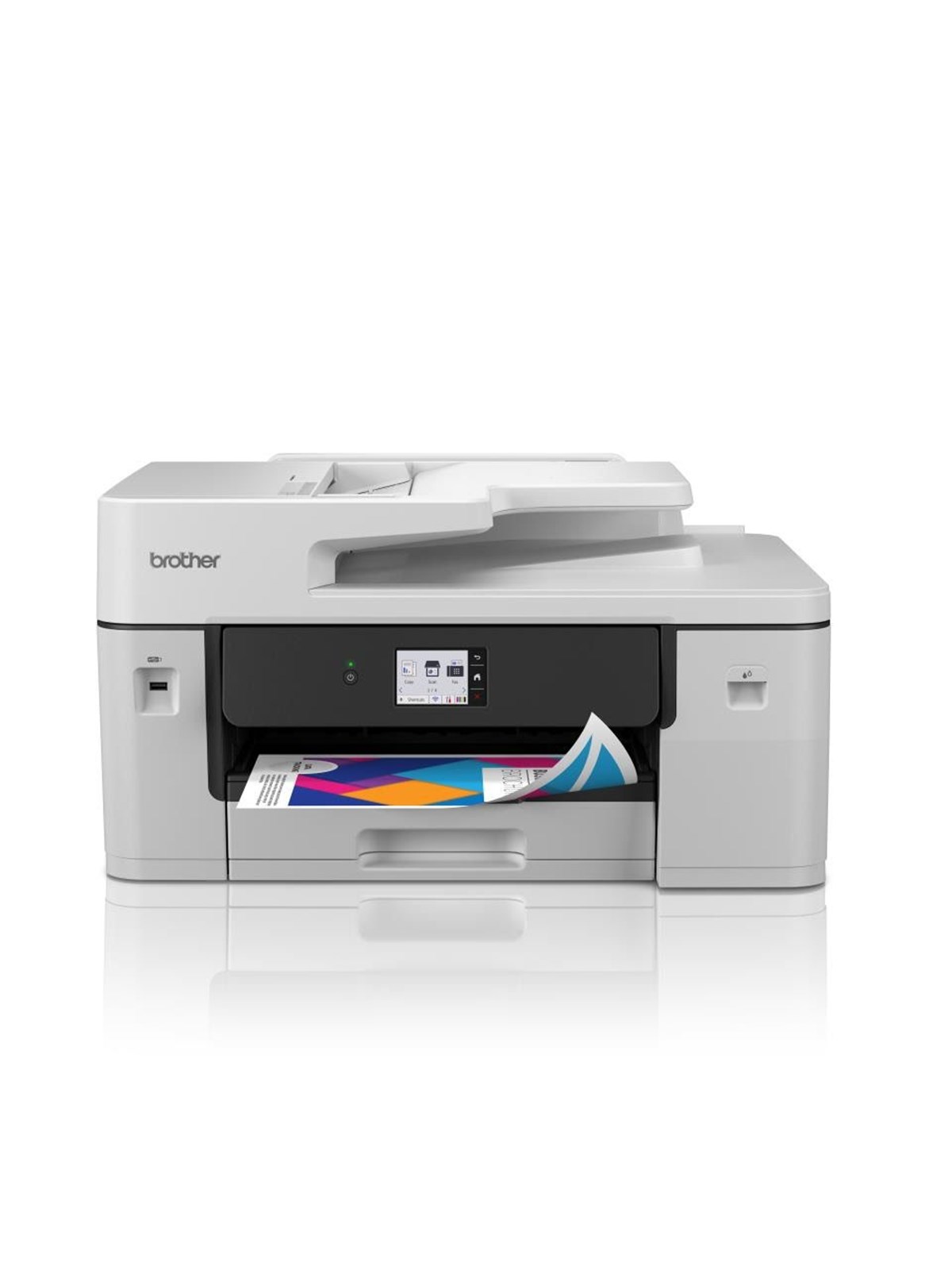 Brother Mfc-j6760dw - Color Inkjet - A3 Duplex - 31 Ppm Multifunktion - Farbe - Tinte - Drucker - Mfcj6760dwre1- Drucker