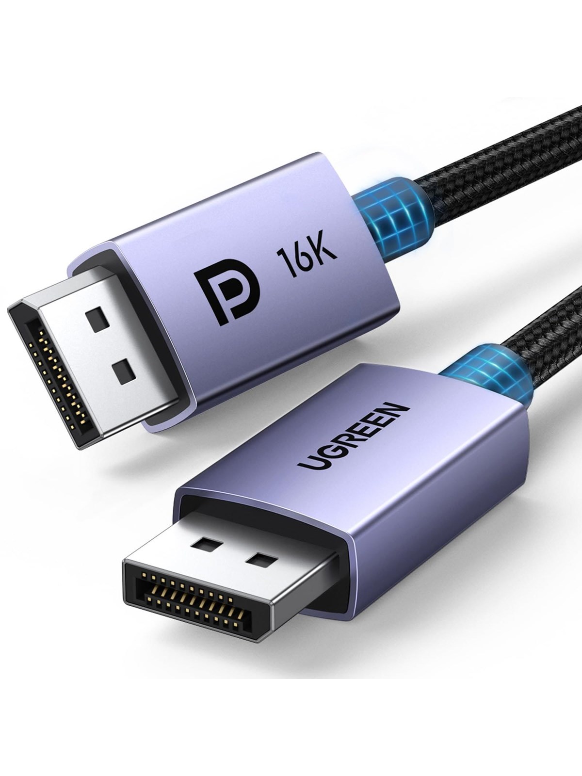 Ugreen Displayport 2.1 - 2m - Black - Display Kabel - 15384