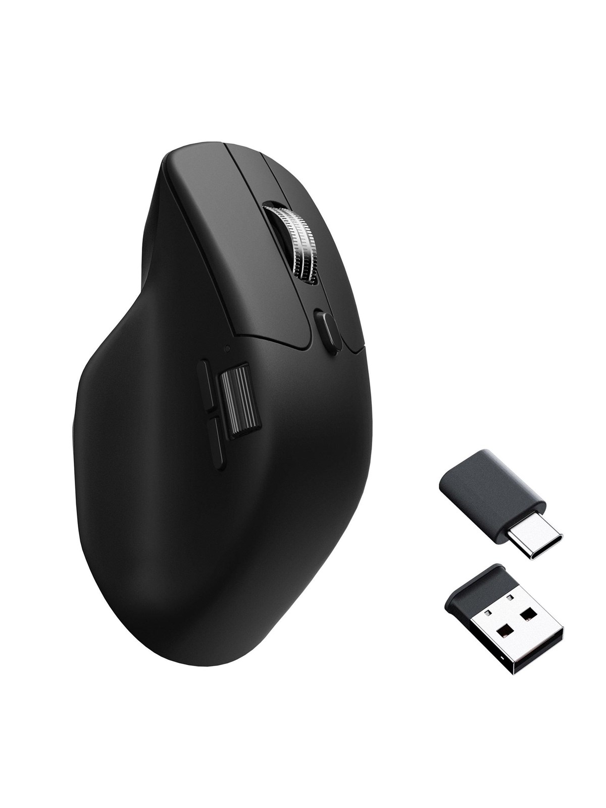 Keychron M6 Silent - Light 86g Wireless 1K - Ergonomische Maus (Schwarz) - M6s-a1