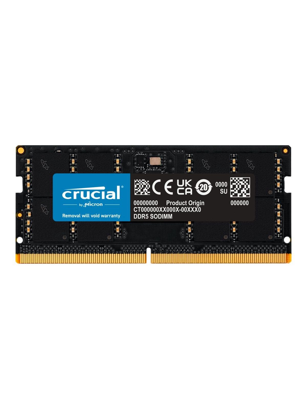 Crucial - Ddr5 - Module - 32 GB - So-dimm 262-pin - 5600 Mhz / Pc5-44800 - Ram - Ct32g56c46s5t