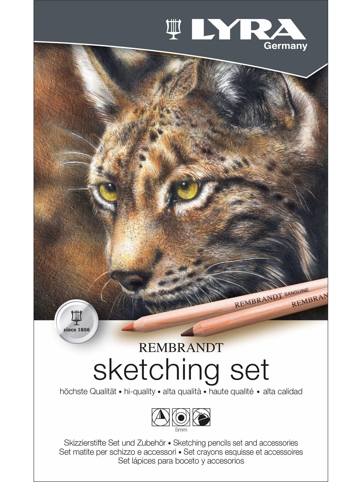 Lyra Rembrandt Sketching set 11 pcs