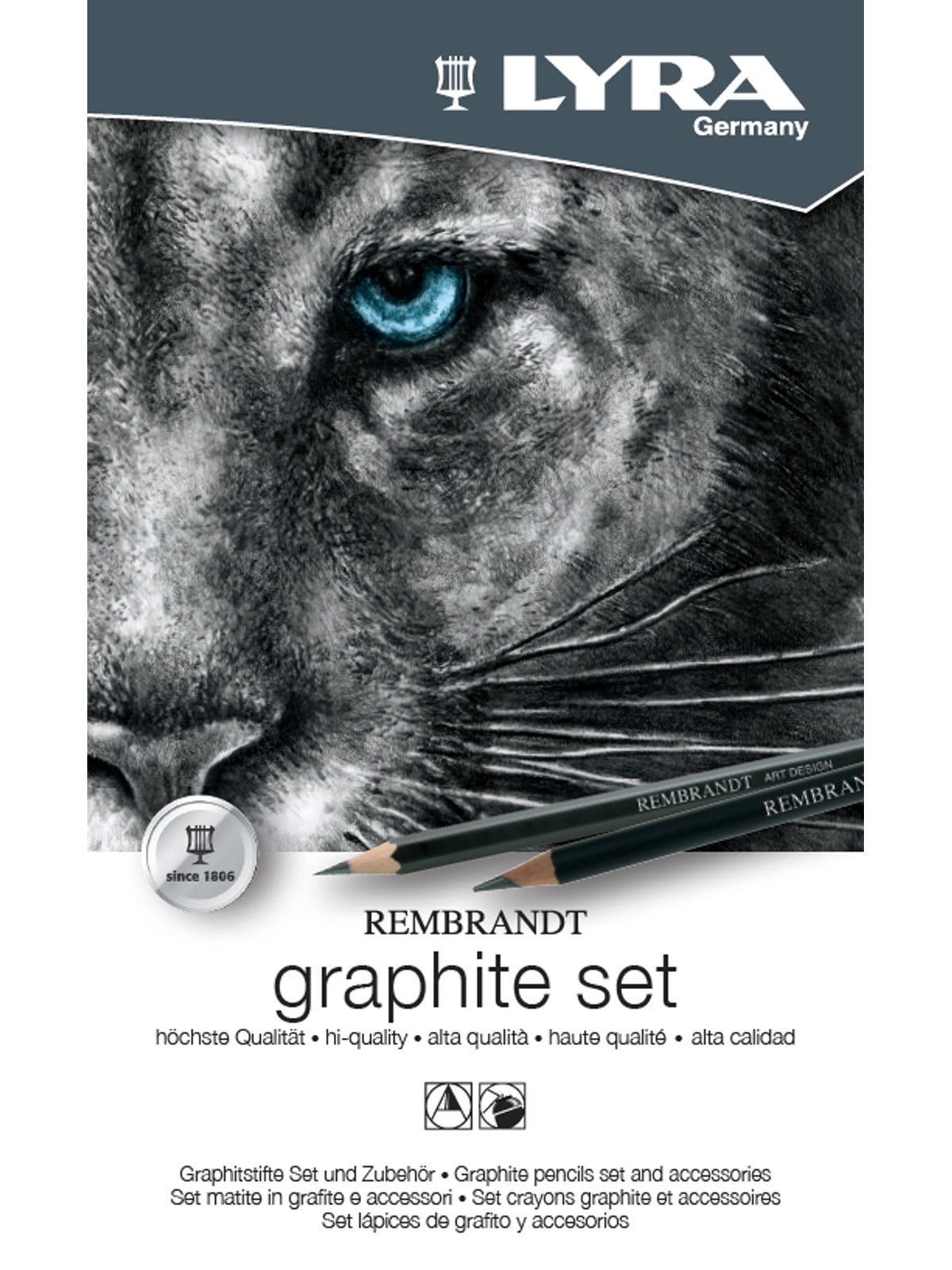 Lyra Rembrandt Graphite set 11 pcs