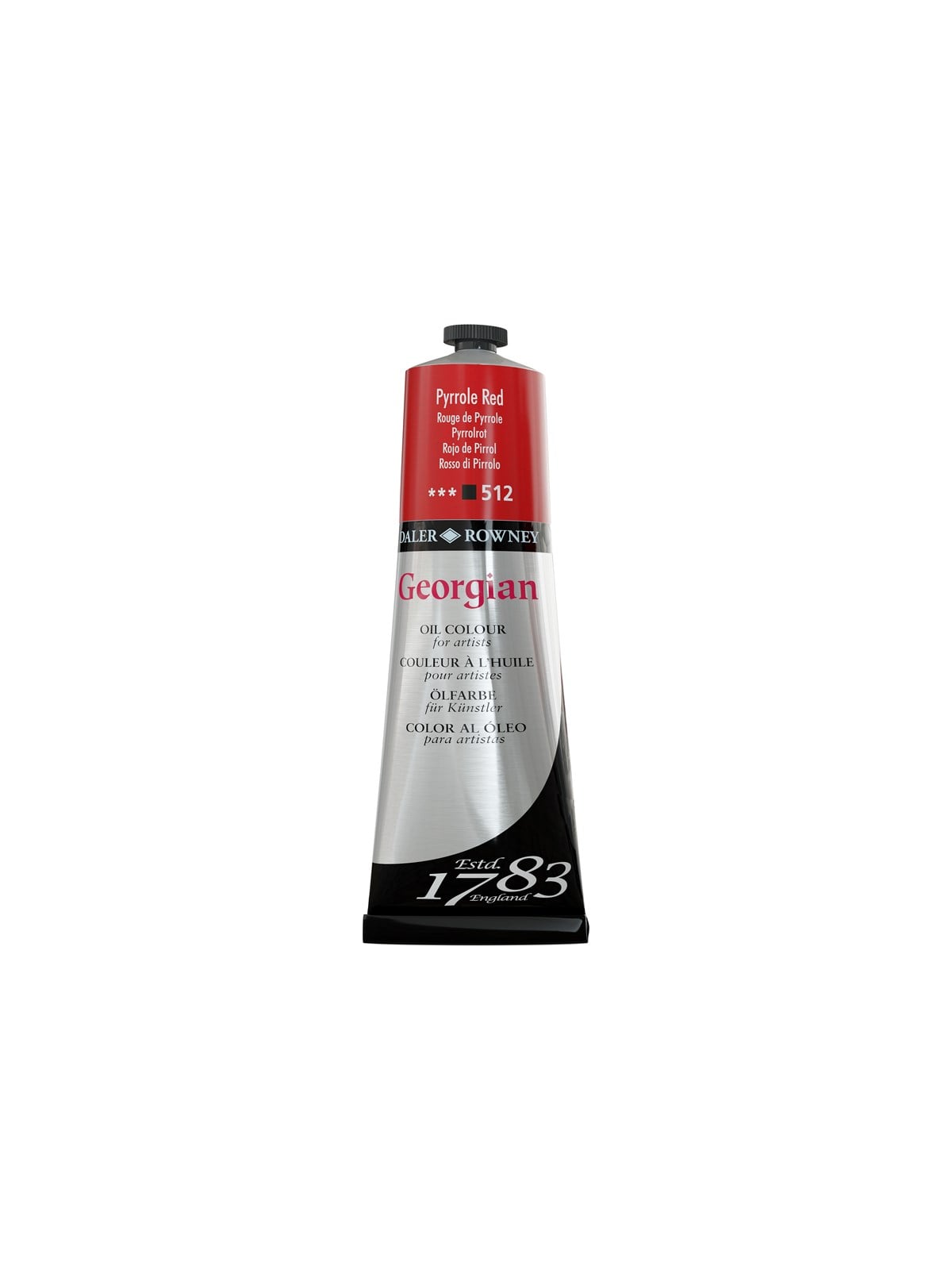 Daler-Rowney Georgian Oil 225 ml Pyrrole Red