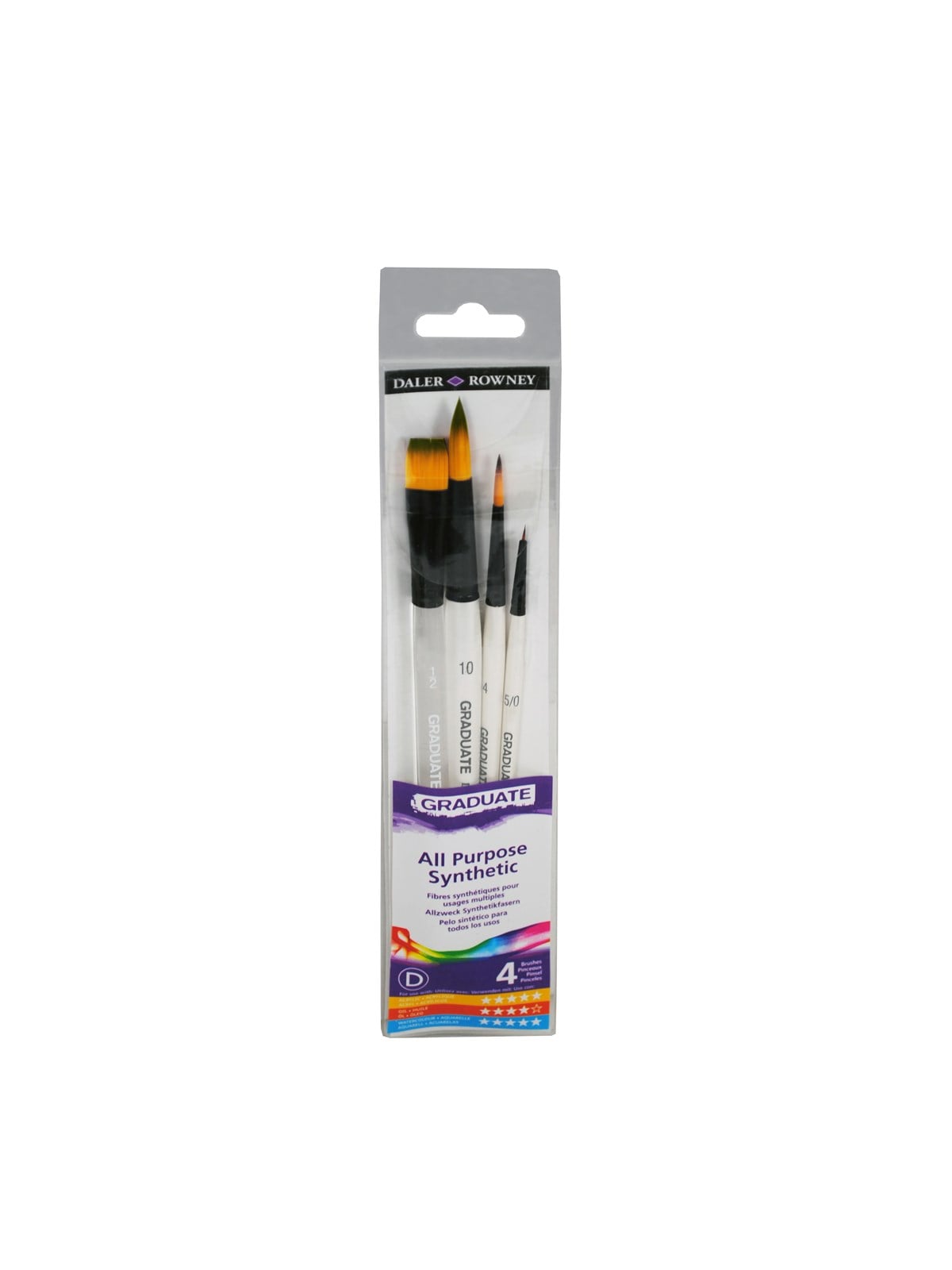 Daler-rowney Graduate Synthetic Watercolour Set 4 Pcs - Kunst Handwerk Ausstattung - 16-212540009