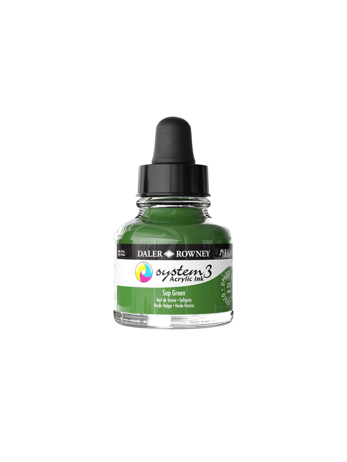 Daler-Rowney System3 Ink 29.5 ml Sap Green