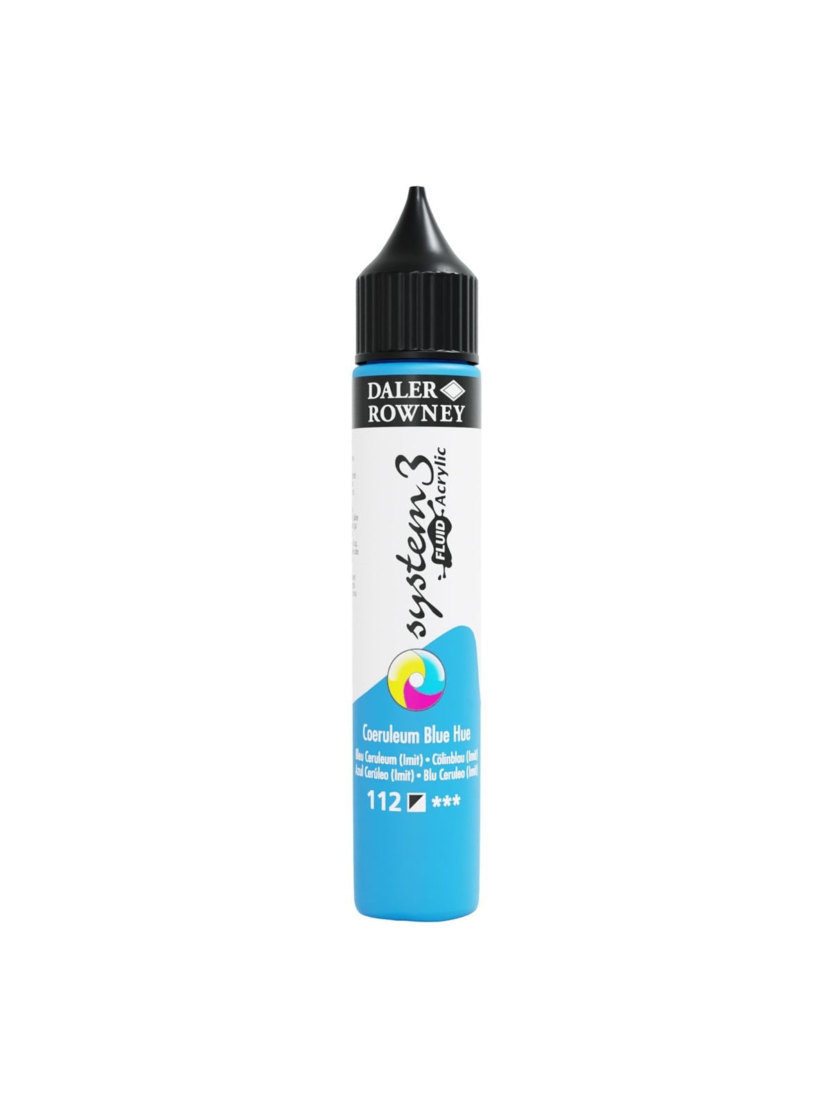 Daler-rowney System3 Fluid Acrylic 29.5 ml Coreuleum Blue Hue - Kunst Handwerk Ausstattung - 16-139029112