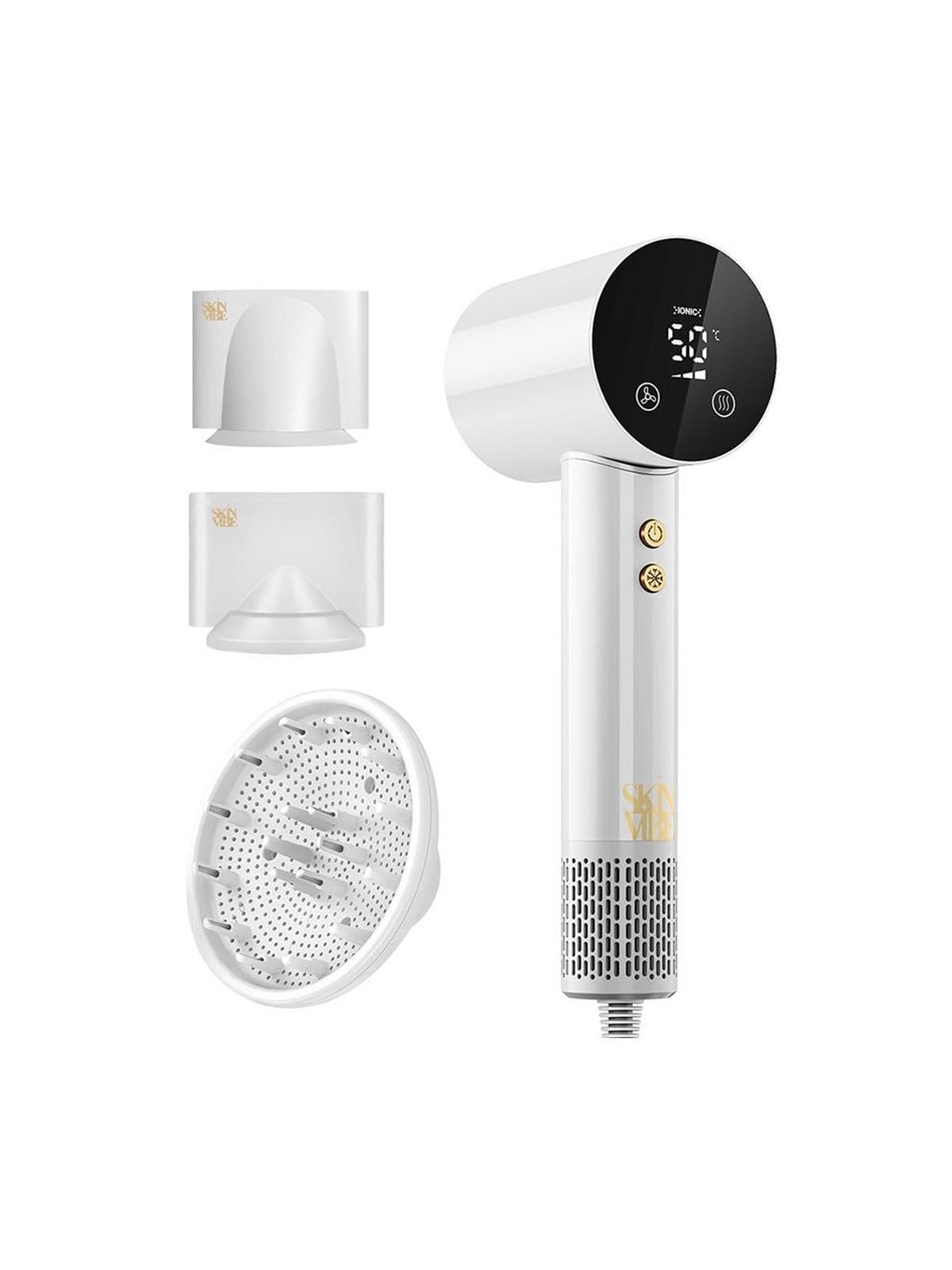 Skinvibe Haartrockner / Föhne Libra Airloom Hair Dryer - Haartrockner Foehne - Sv-002wh