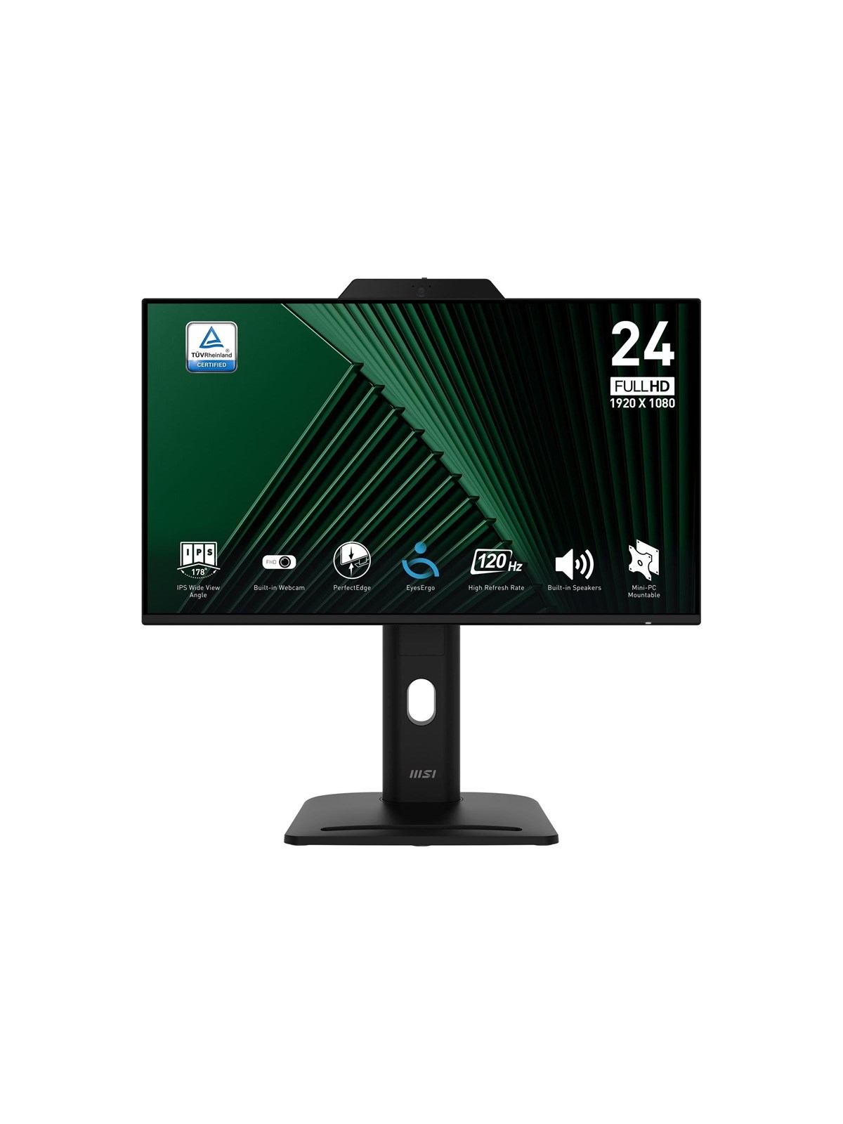 24" Msi Pro Mp242pmg - 1920x1080 (Fhd) - 120hz - Ips - Bildschirm