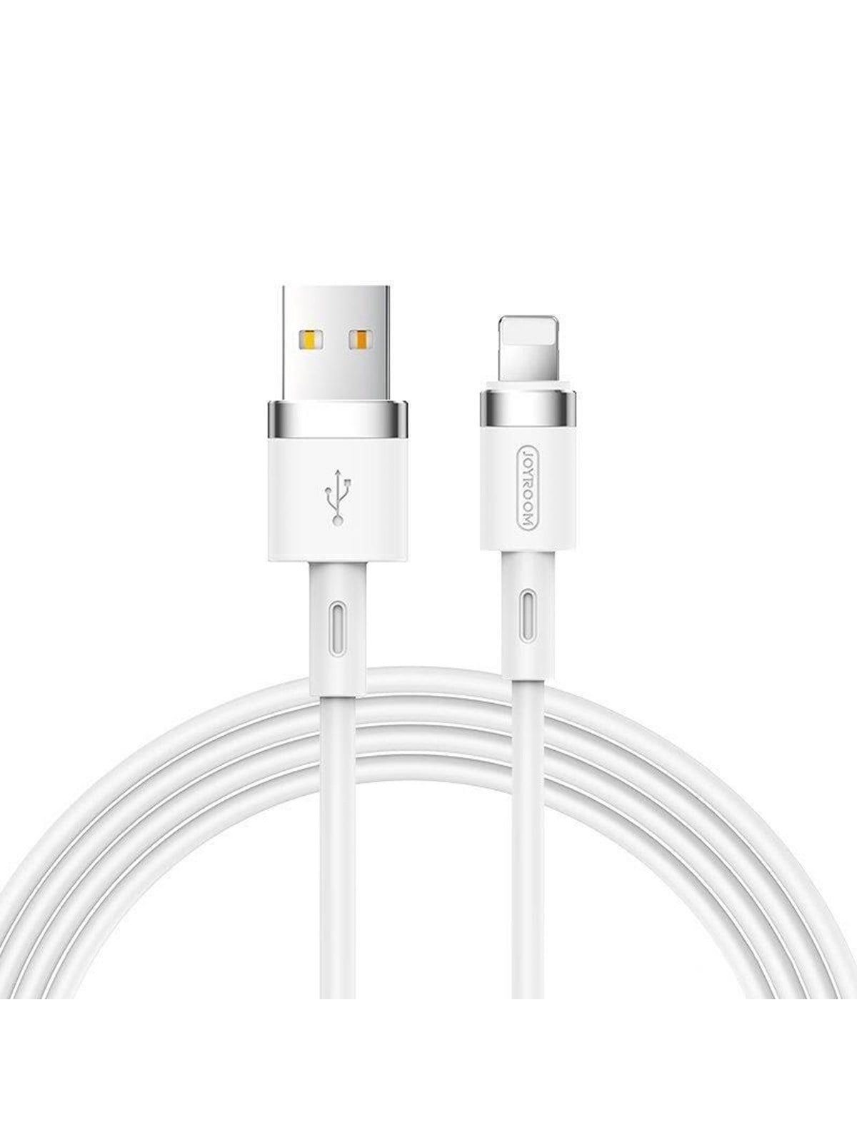 Joyroom Liquid Silicone Data Cable N2 Usb-a / Lightning 2.4A 1.2m - White - Usb Kabel - S-1224n2 Lightning White