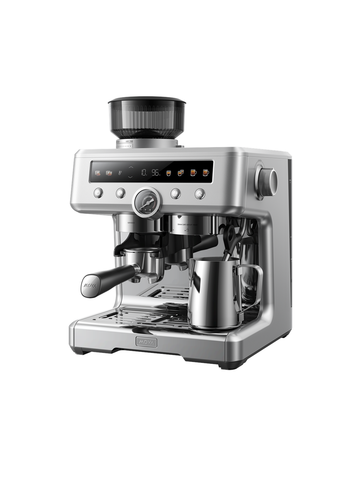 Mova S20 Pro Silver Automatic Espresso Machine - Kaffeezubereitung - S20 Pro (Silver)