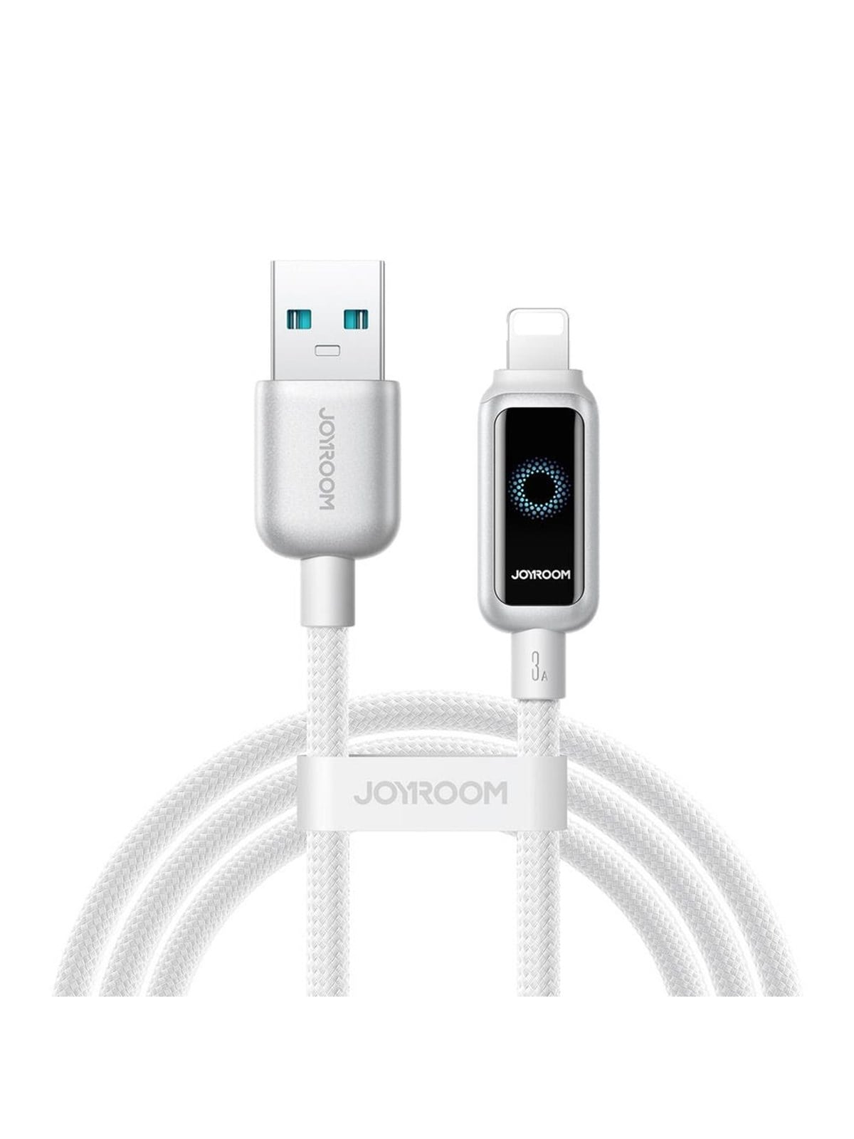 Joyroom S-a55 Starflight 3A Usb-a - Lightning Cable 1.2m - White - Usb Kabel - S-a55 A-l 3A 1.2m White