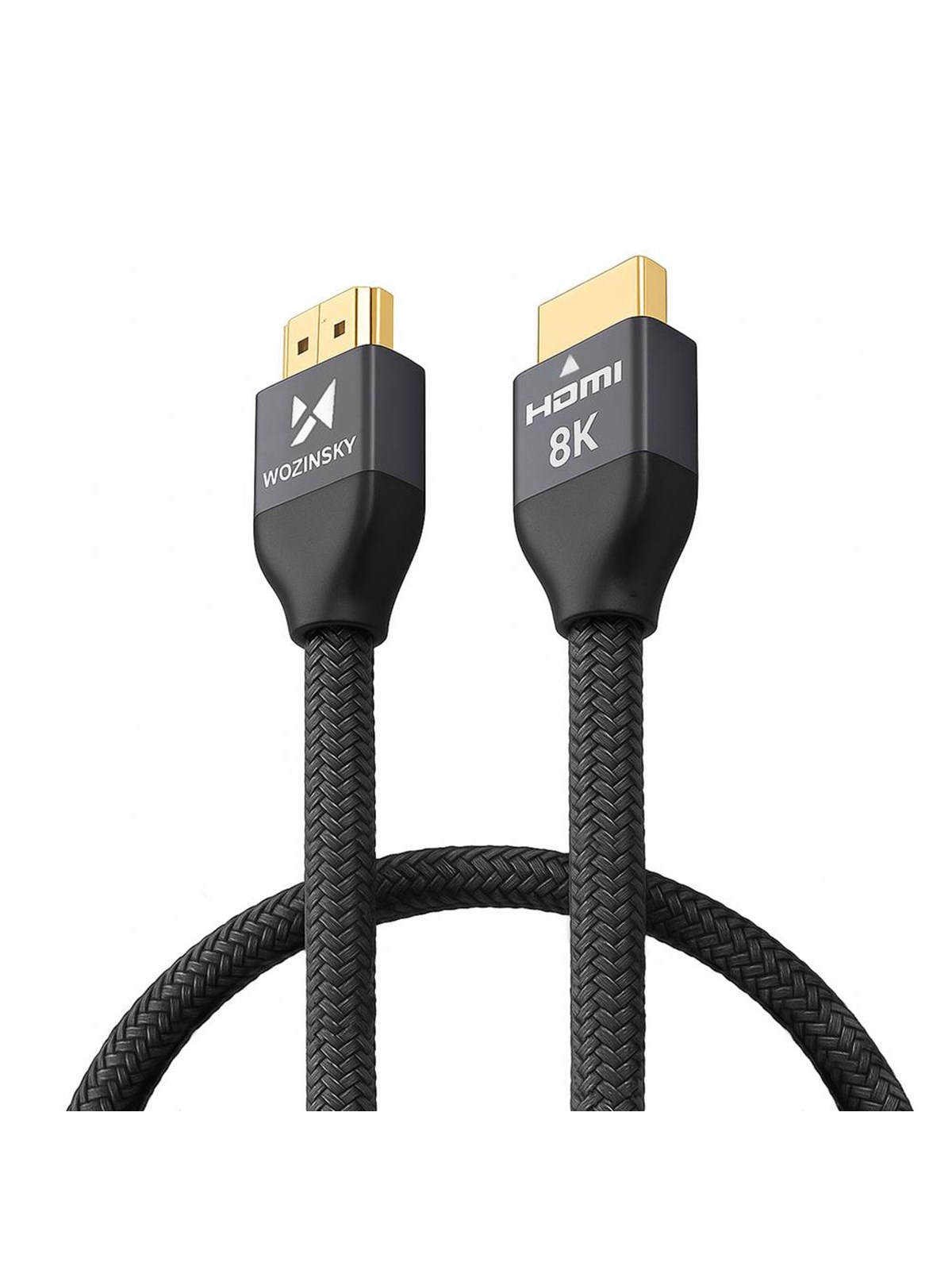 Wozinsky Dmi 2.1 Cable 8K 60 Hz 48 Gbps / 4K 120 Hz / 2K 144 Hz 1 m Silver (Whdmi-10) - Display Kabel - 5907769300875