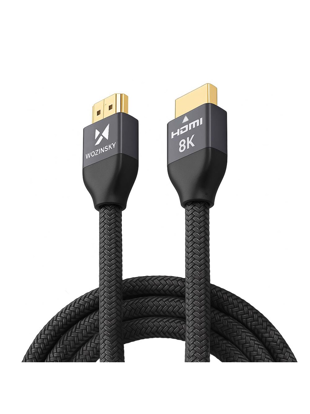 Wozinsky Hdmi 2.1 Cable 8K 60 Hz 48 Gbps / 4K 120 Hz / 2K 144 Hz 3 m Silver (Whdmi-30) - Display Kabel - 5907769300899