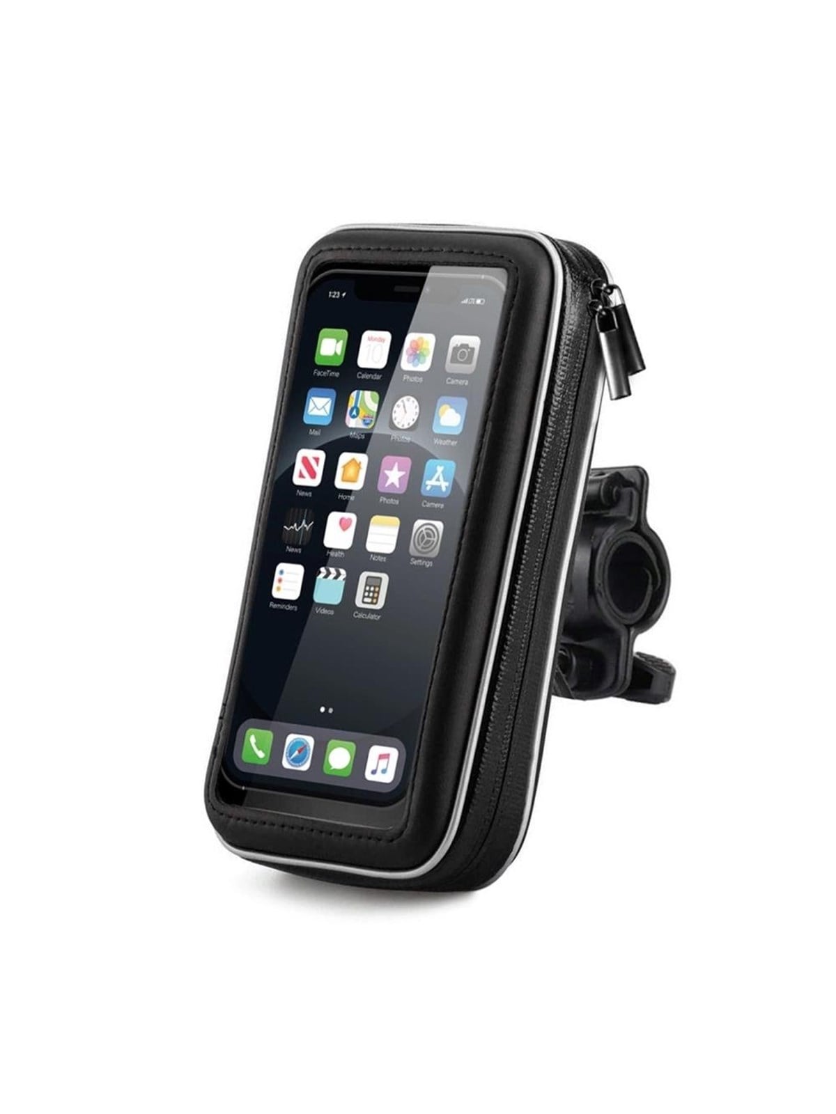 Wozinsky Phone Holder For Bike Motorcycle Scooter Black (Wbhbk7) - Handys Anderes Zubehoer - 5907769307324