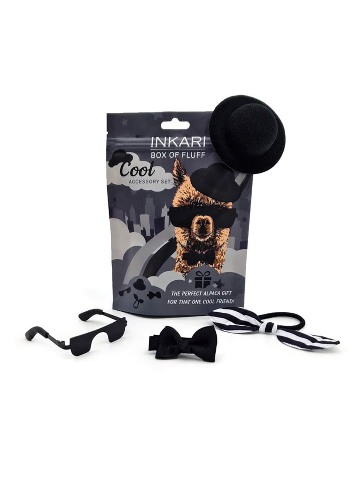Inkari Alpacas Box of Fluff - COOL - Accessory Sets - Black