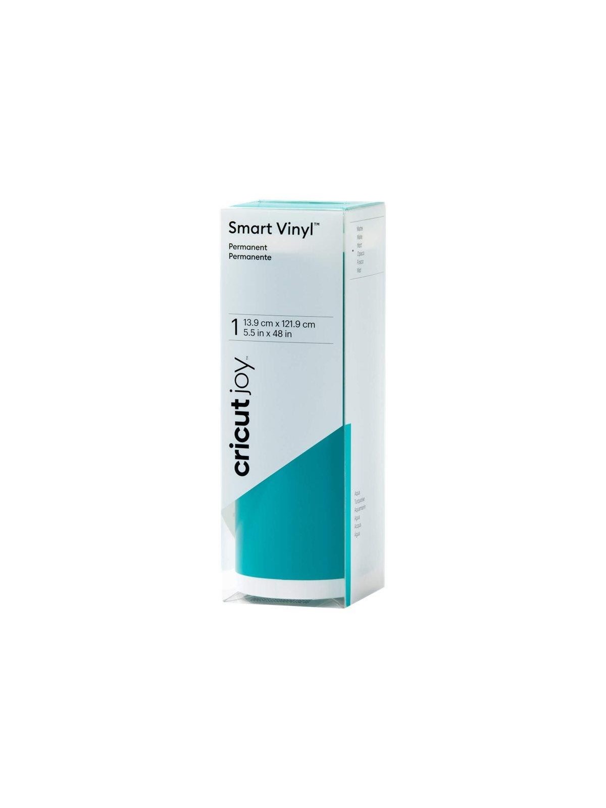 Cricut Joy Smart Vinyl - craft material - 13.9 x 121.9 cm - aqua - vinyl