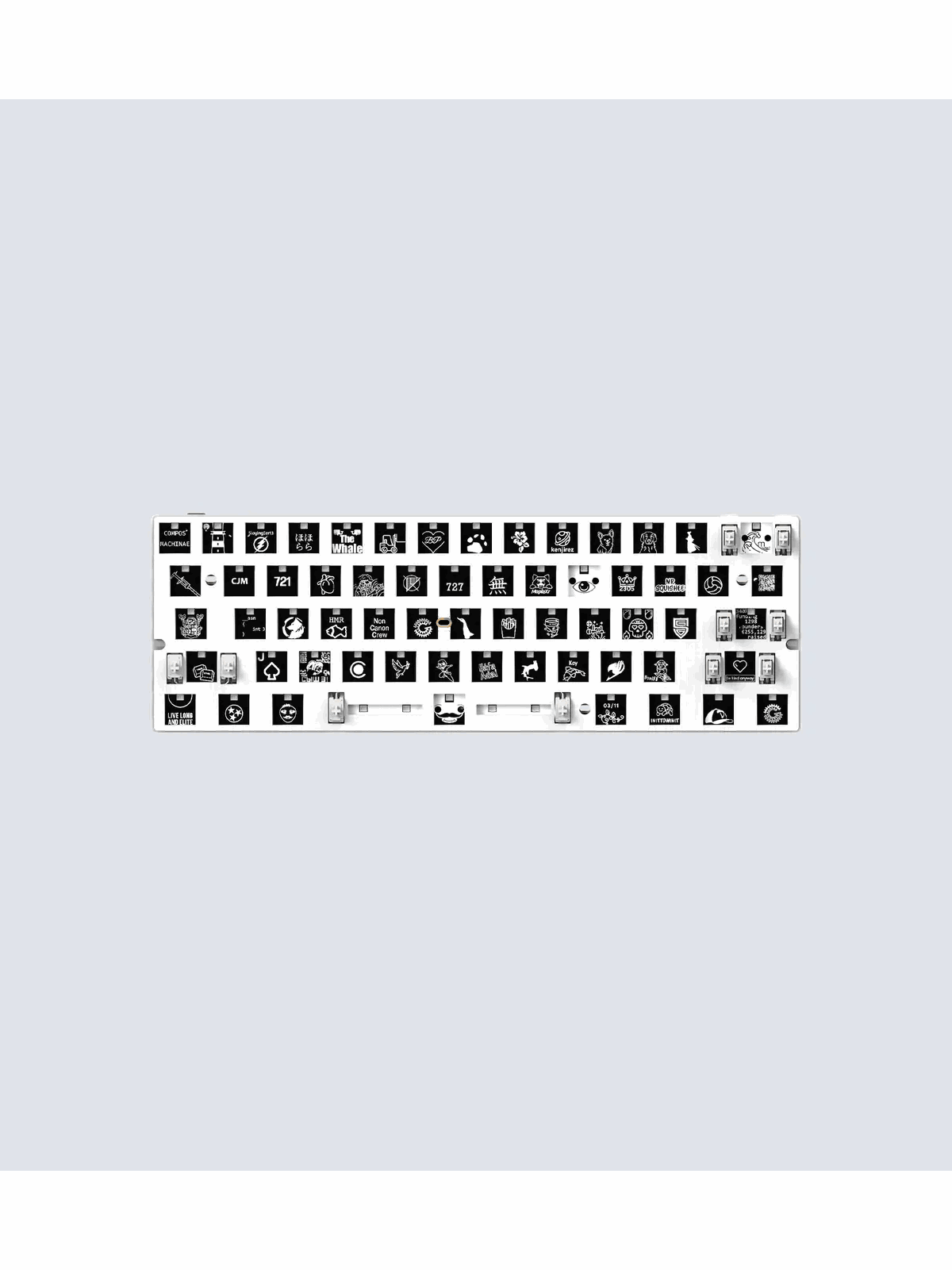 Wooting 60he v2 Module - Keyboard Module - Ansi - Tastaturen - Wk3c-ans-n00-m1