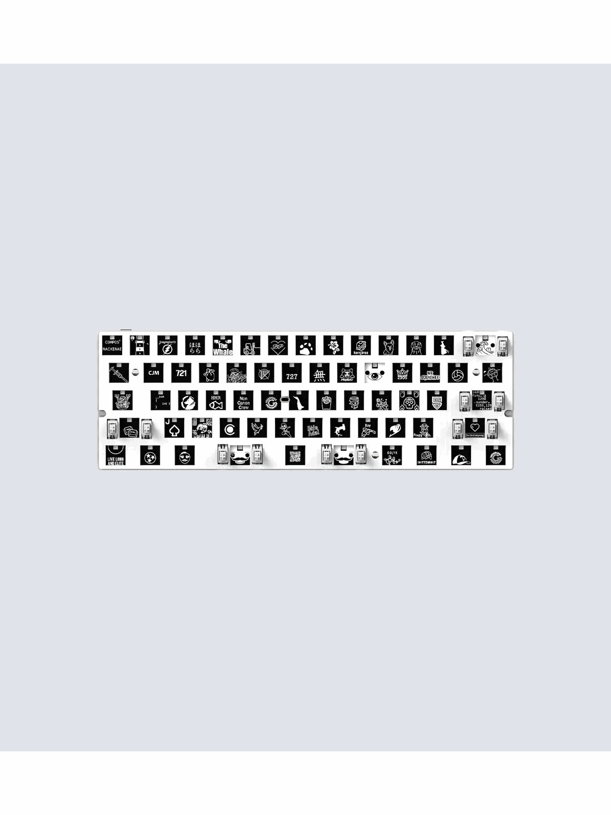 Wooting 60he v2 Module - Split Spacebar - Keyboard Module - Ansi - Tastaturen - Wk3c-anssp-n00-m1