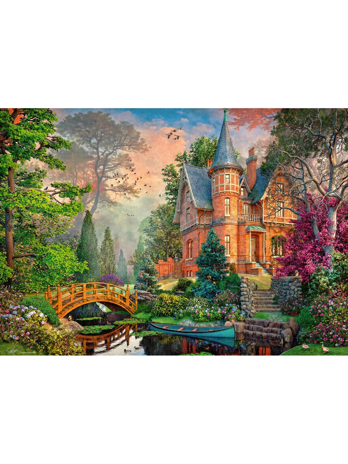 Ravensburger Terracotta Mansion (1000) - Puzzle - 12001717
