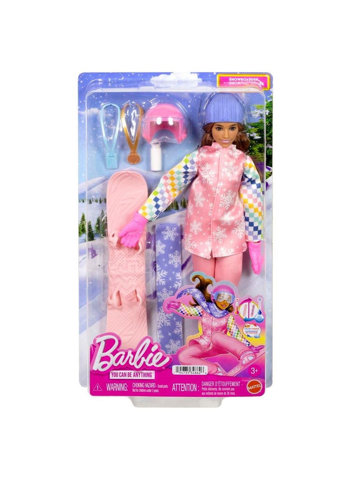 Barbie Career Deluxe Snowboarder - Dolls Accessories - 960-2603