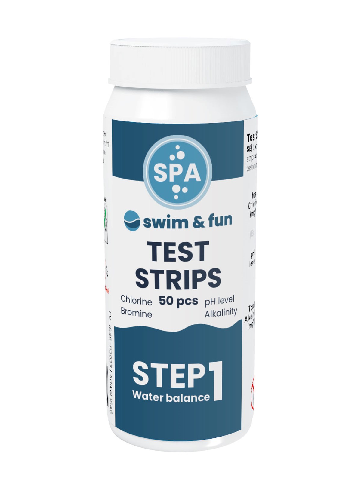 Swim & Fun Teststreifen Aktiver Sauerstoff 50 Stk - Pools - 1646