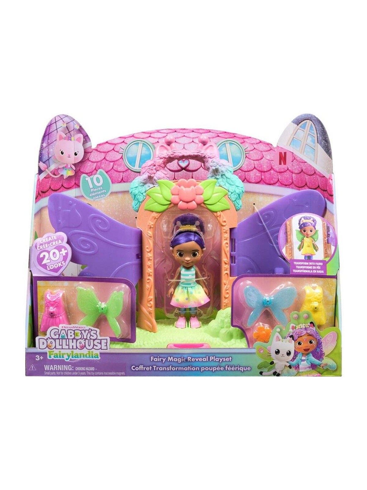 Gabby's Dollhouse Fairy Magic Reveal Playset - Spielsets - 6075629