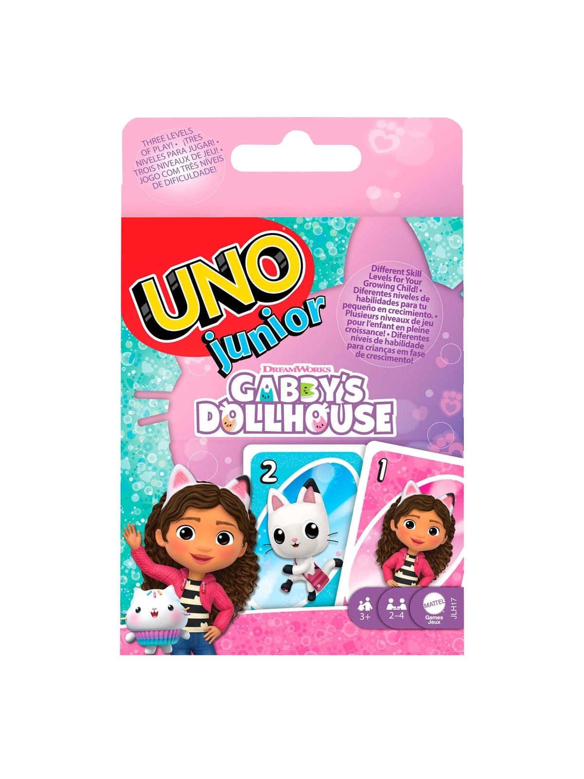 Uno Junior Gabby's Dollhouse - Brettspiele - Jlh17