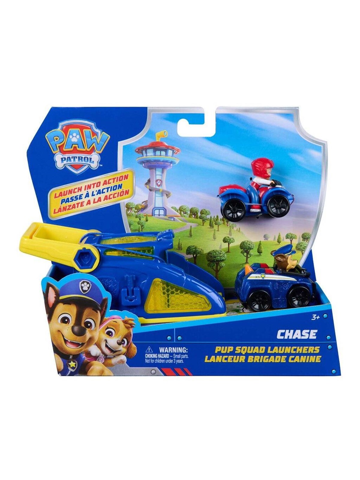 Paw Patrol Pup Squad Launcher - Chase - Spielzeugauto - 6074781