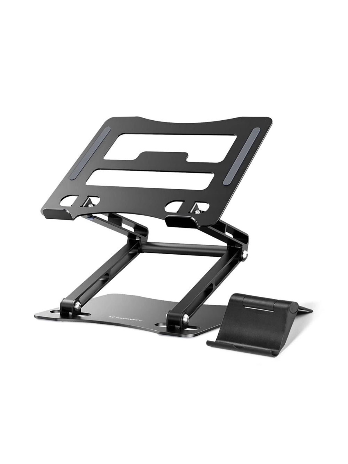 Wozinsky Wrs-cpy75dsb Aluminum Laptop And Tablet Stand + Smartphone Stand - Black - Tablets Anderes Zubehoer - 5907769364624