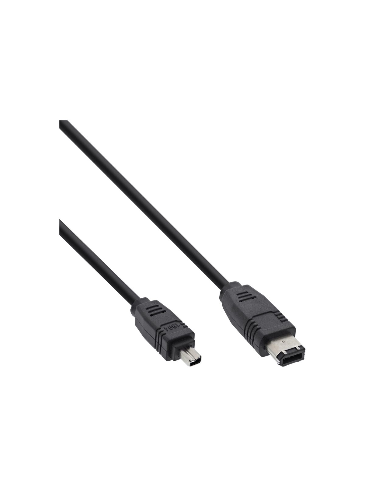 Inline - Ieee 1394 Cable - 6 Pin Firewire to 4 Pin Firewire - 1.8 m - Firewire Thunderbolt Kabel - 34642