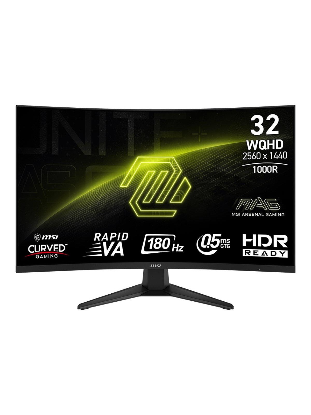32" Msi Mag 325cqf - Led Monitor - Curved - 32" - Bildschirm