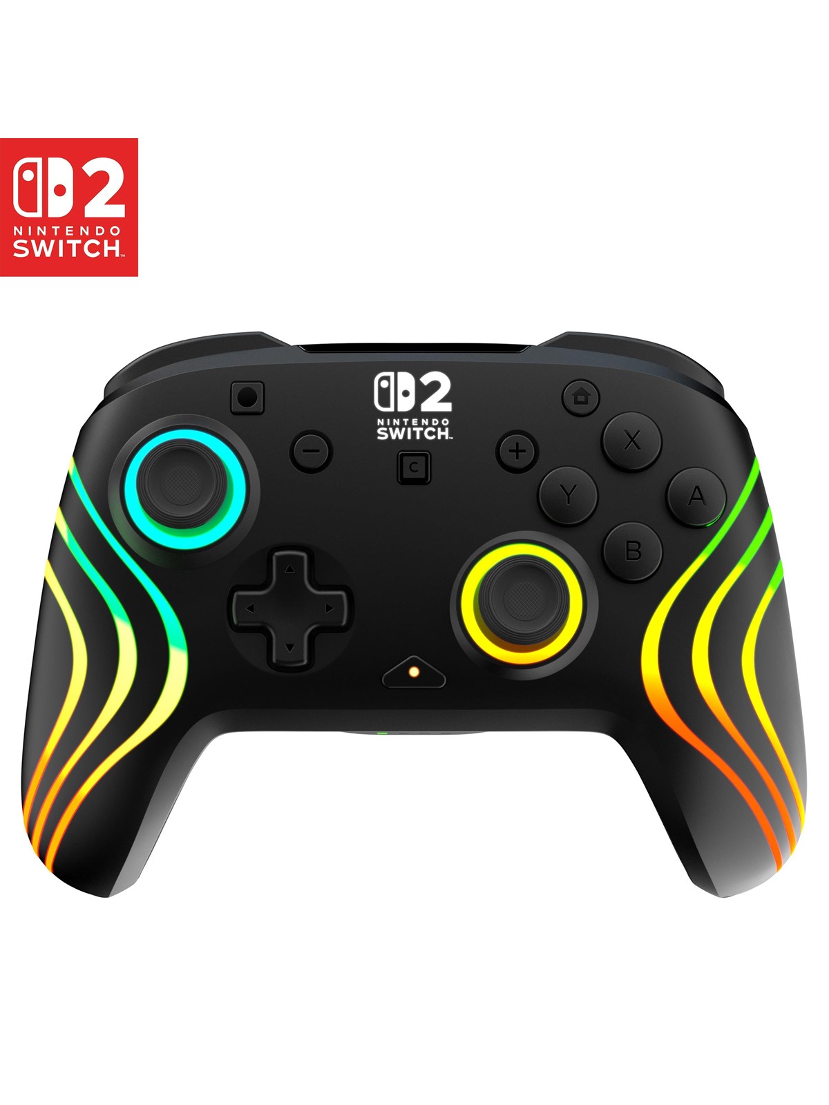 Turtle Beach Afterglow Wave - Black - Wireless Controller - Nintendo Switch 2 - Gaming Zubehoer - Tbc-8106-05