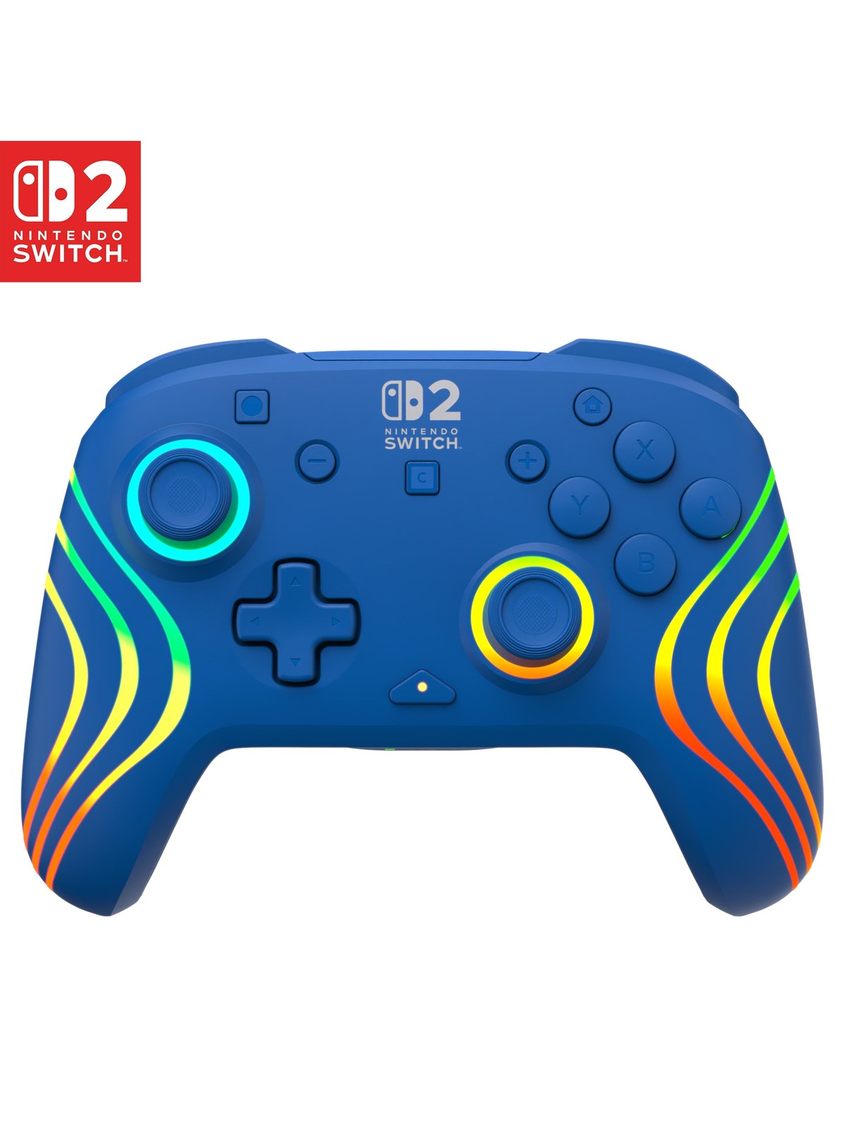 Turtle Beach Afterglow Wave - Blue - Wireless Controller - Nintendo Switch 2 - Gaming Zubehoer - Tbc-8106-25