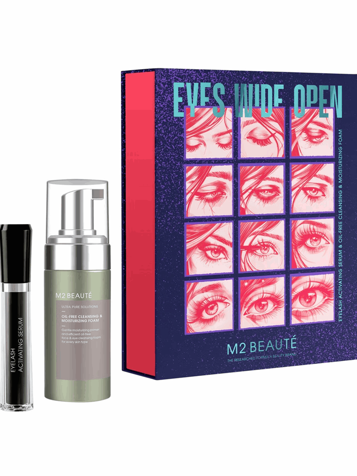 M2 Beauté Eyes Wide Open Giftset - Geschenkbox - 4260180219951
