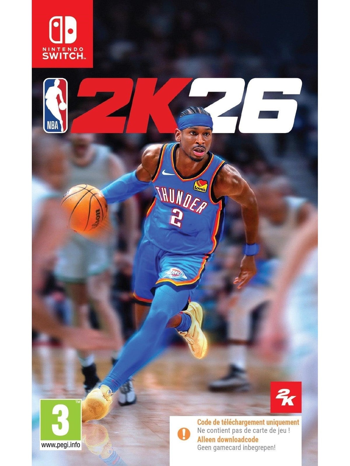 Nba 2k26 (Code in a Box) - Nintendo Switch - Sport - Pegi 3 - Spiele - 5026555072823
