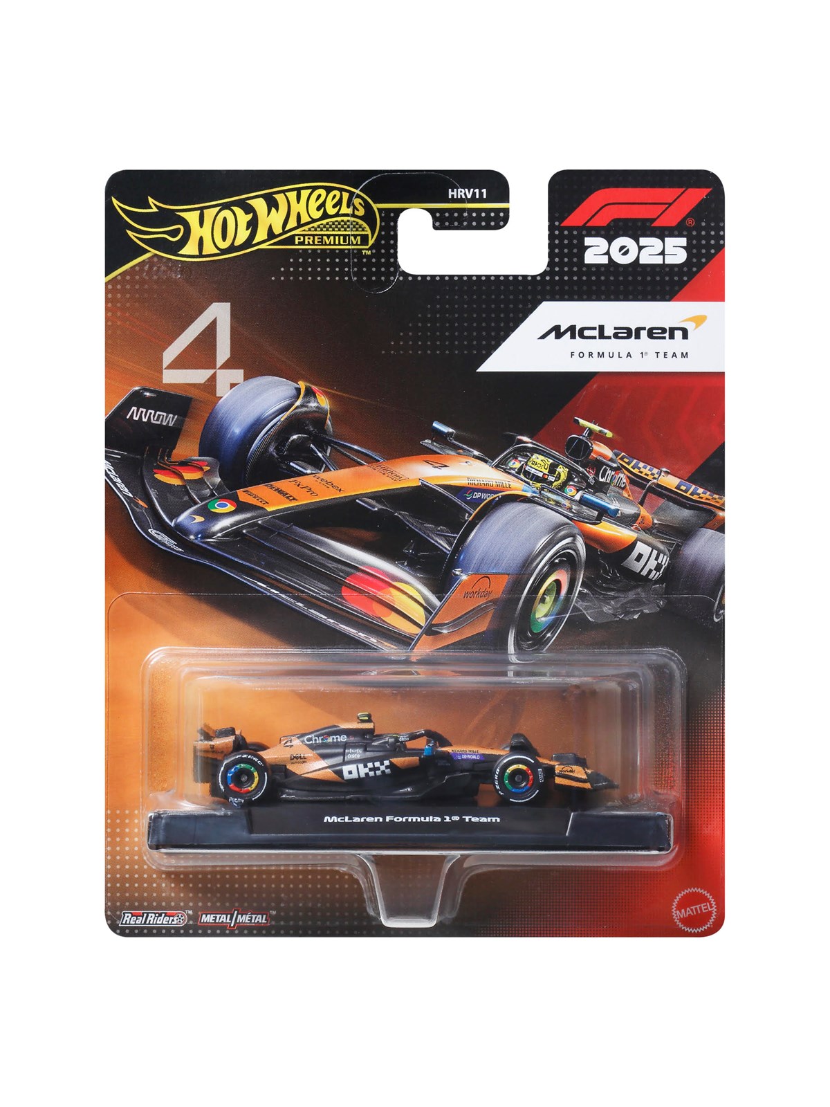 Hot Wheels F1 Racing Premium 1:64 Mclaren - Spielzeugauto - Jkd88