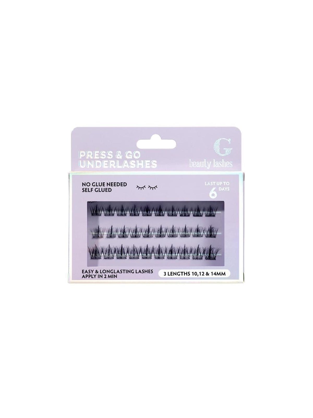 G Beauty Lashes Press & Go Underlashes - Afterwork - Make Up - Gbl-aftw