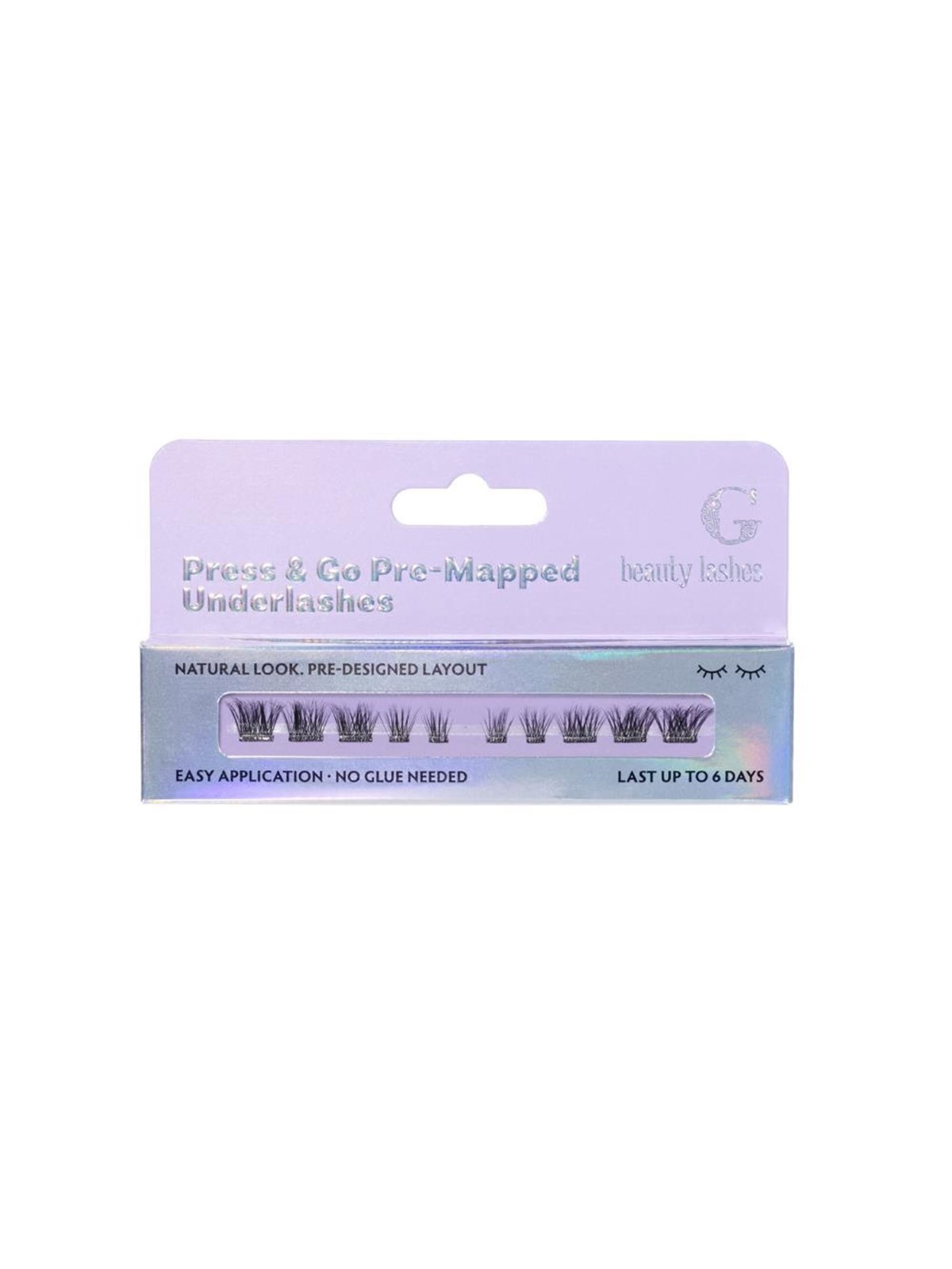 G Beauty Lashes Press & Go Pre-mapped Underlashes - Bliss - Make Up - Gbl-blis