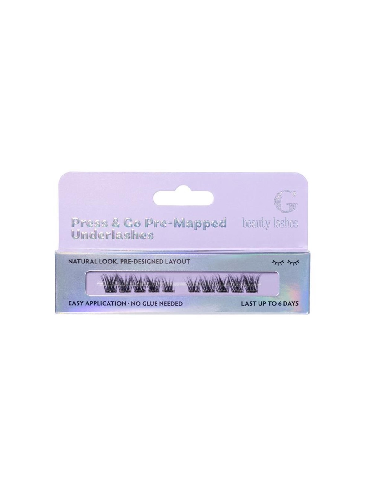 G Beauty Lashes Press & Go Pre-mapped Underlashes - Blush - Make Up - Gbl-blus