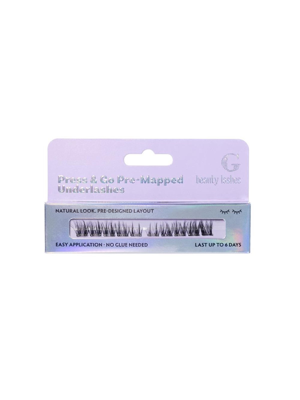 G Beauty Lashes Press & Go Pre-mapped Underlashes - Charm - Make Up - Gbl-char
