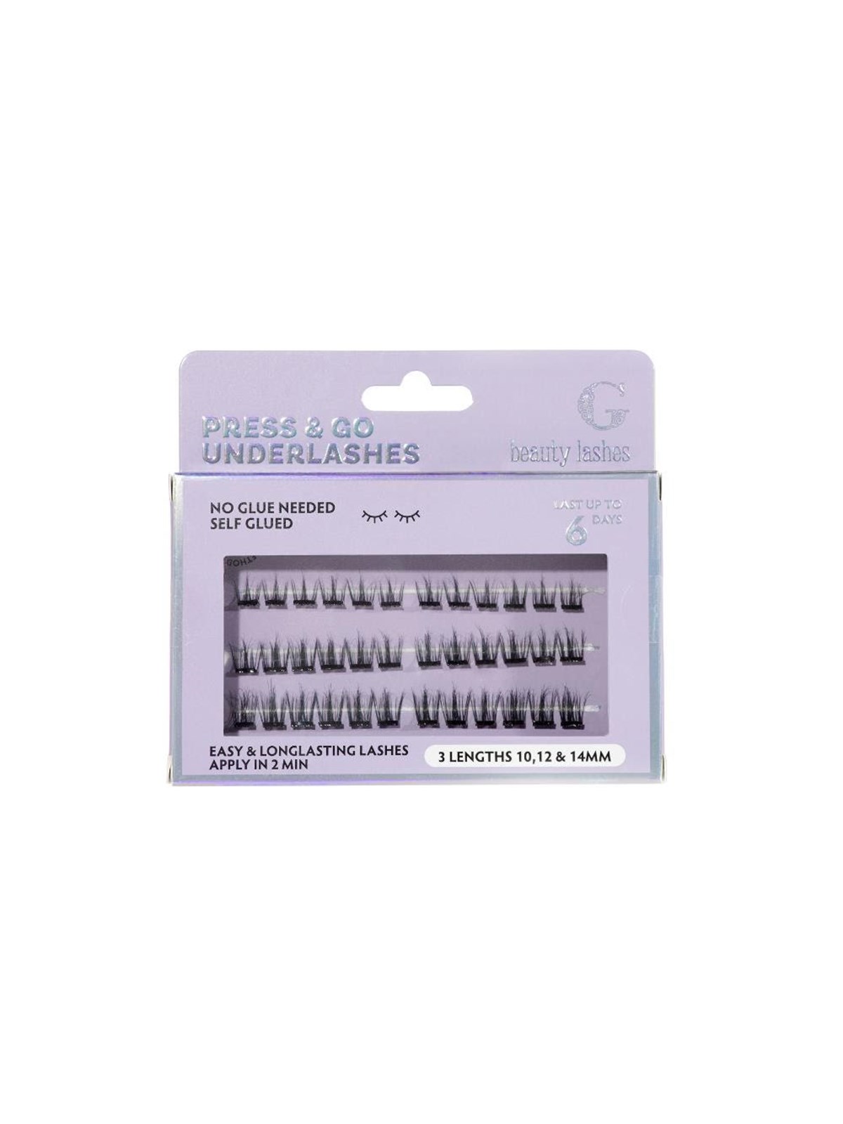 G Beauty Lashes Press & Go Underlashes - Crush - Make Up - Gbl-crsh