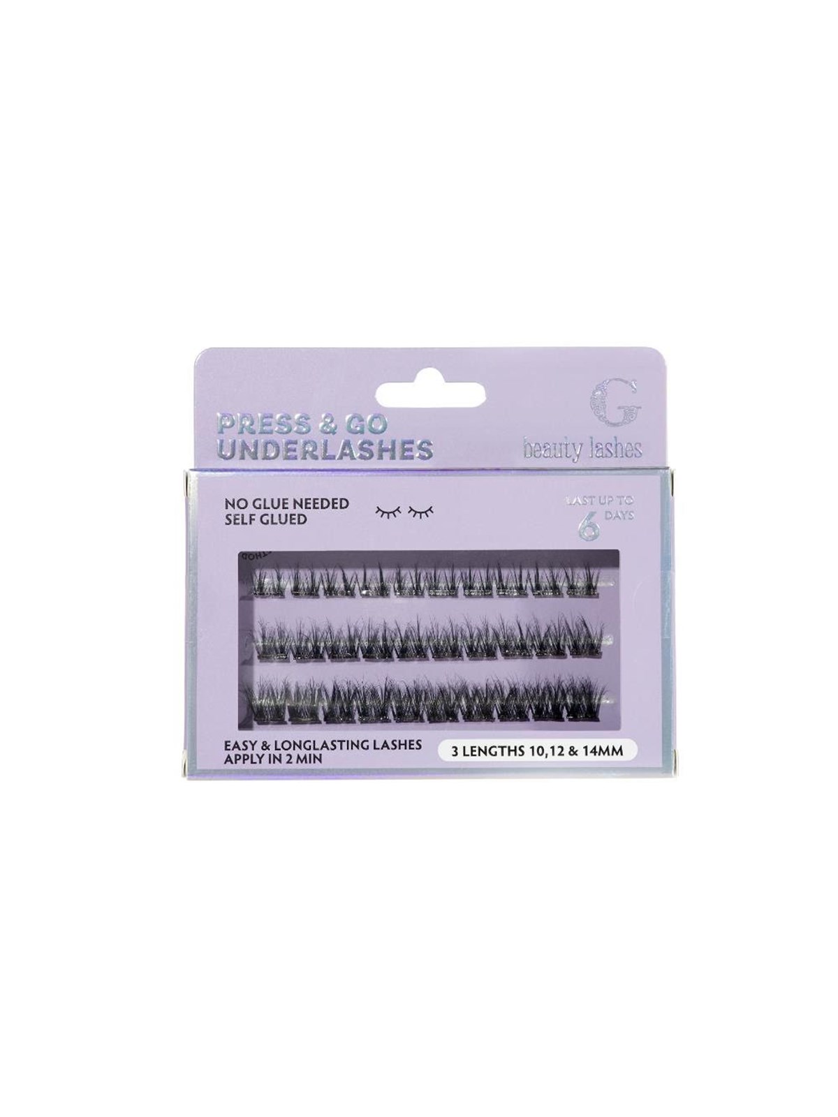 G Beauty Lashes Press & Go Underlashes - Date
