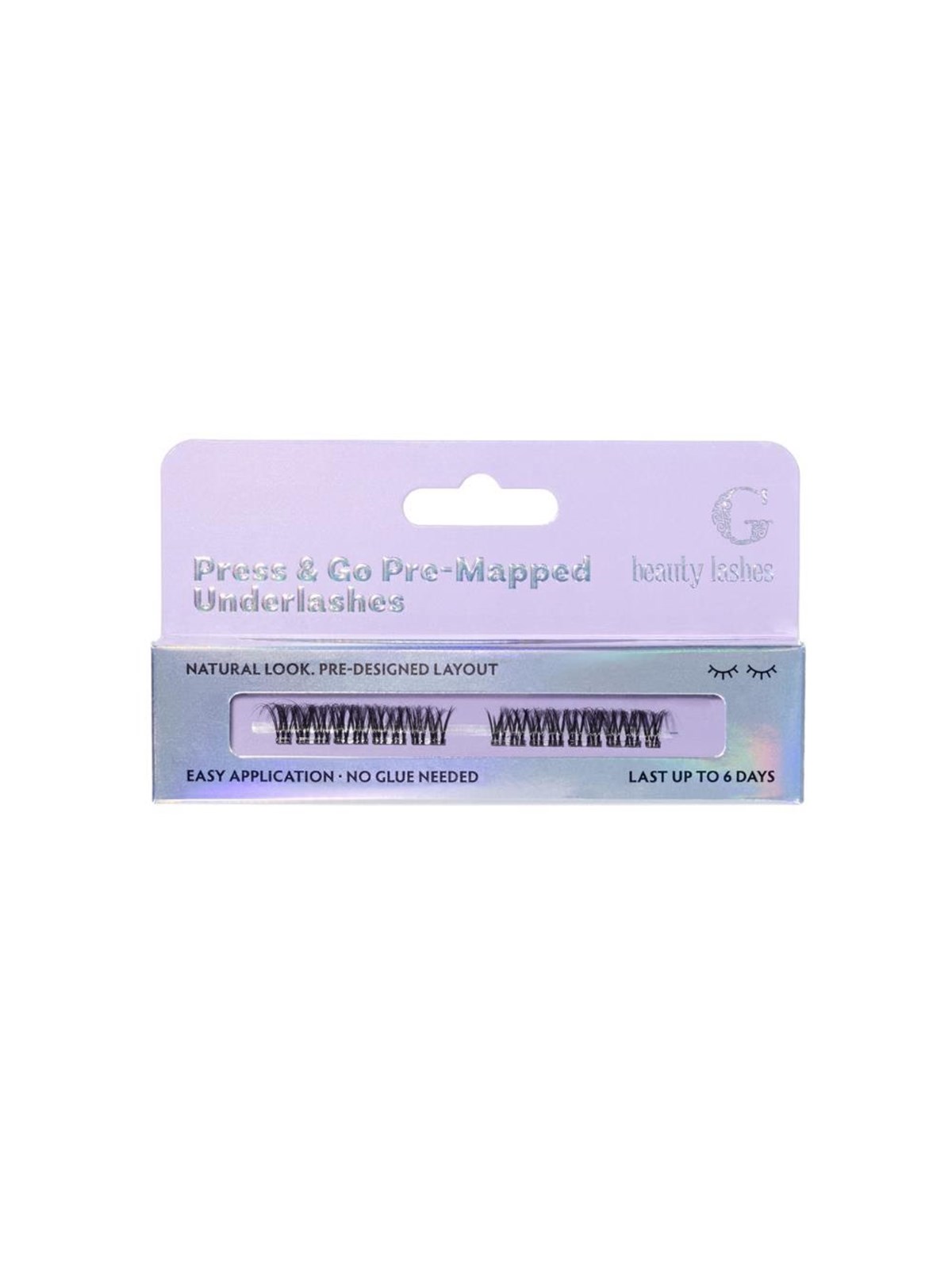 G Beauty Lashes Press & Go Pre-mapped Underlashes - Fever - Make Up - Gbl-fevr