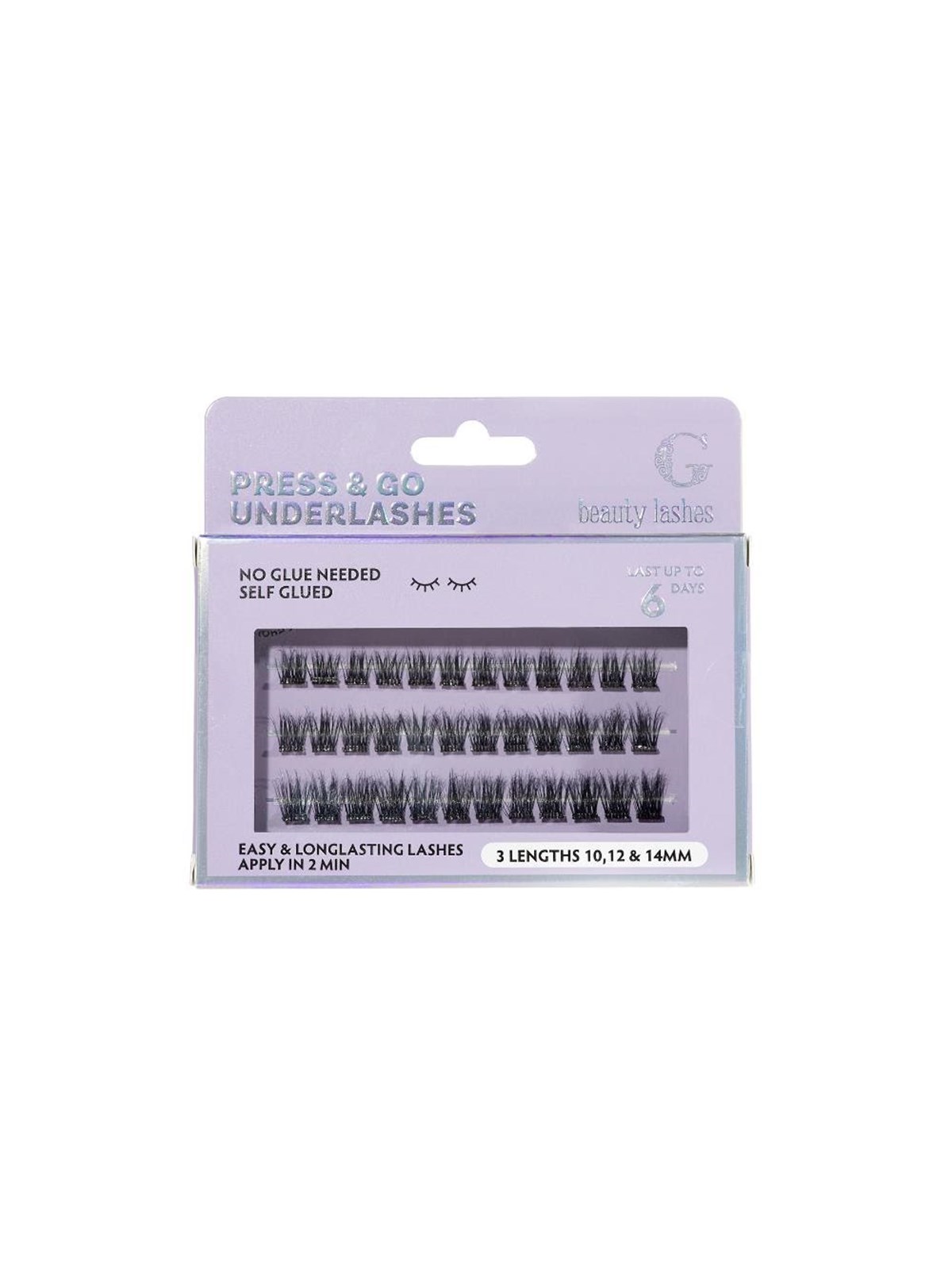 G Beauty Lashes Press & Go Underlashes - Lust