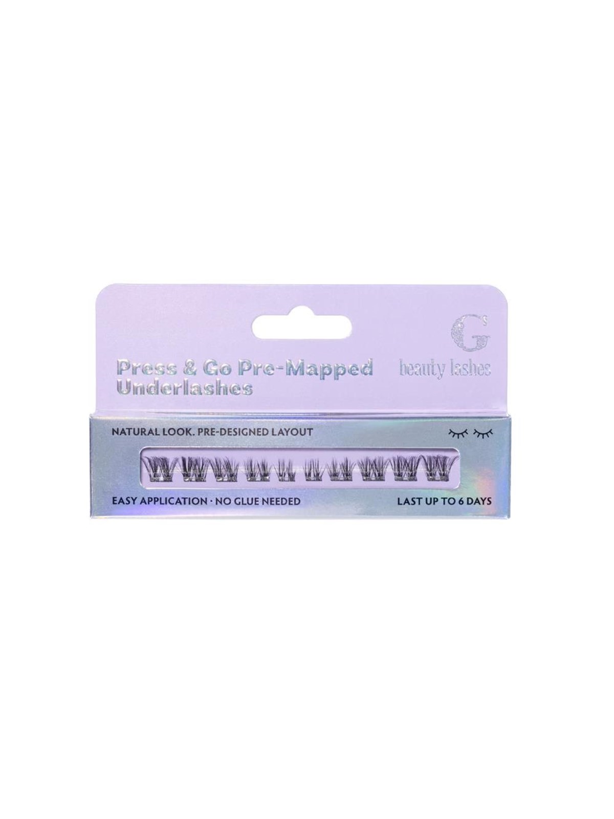 G Beauty Lashes Press & Go Pre-mapped Underlashes - Spark - Make Up - Gbl-sprk