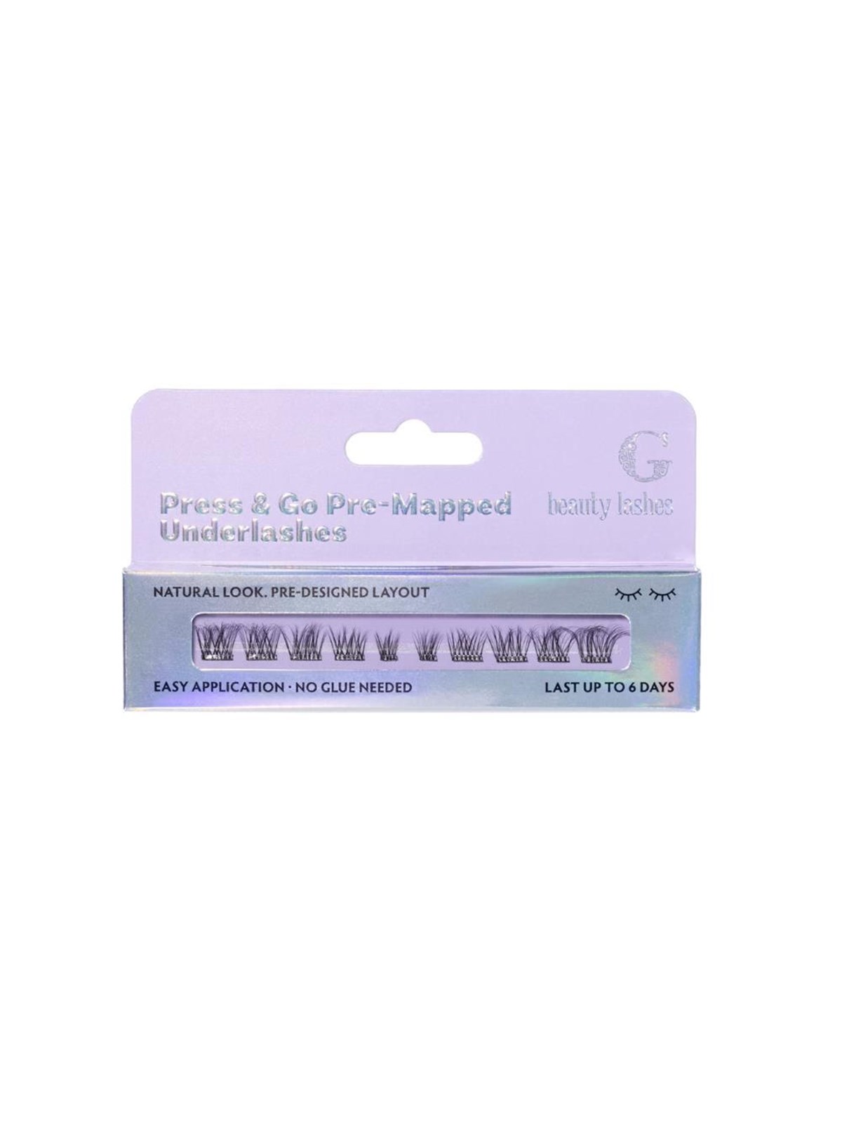 G Beauty Lashes Press & Go Pre-mapped Underlashes - Thrill - Make Up - Gbl-thrl