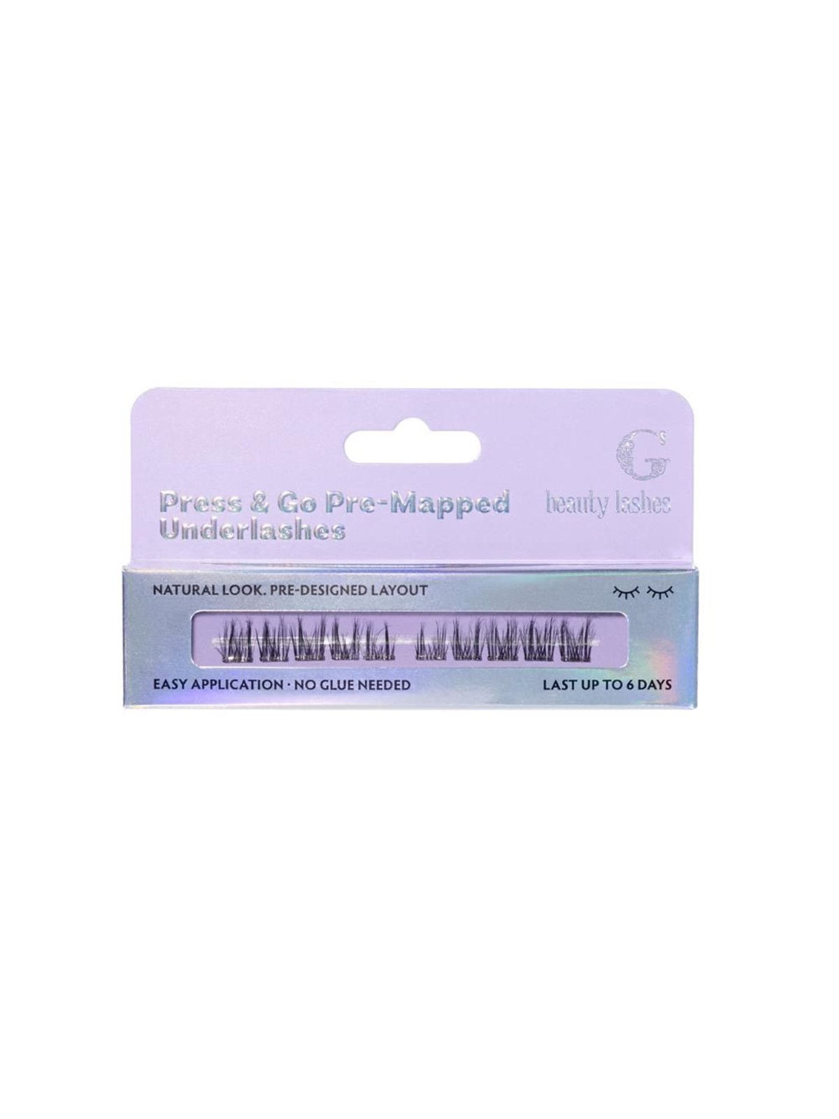 G Beauty Lashes Press & Go Pre-mapped Underlashes - Vibe - Make Up - Gbl-vibe